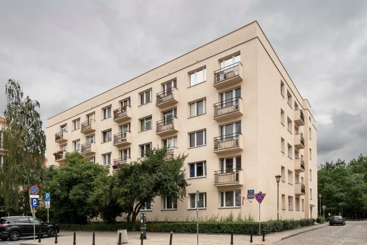 Apartament Ogrod Krasinskich Varšava Exteriér fotografie